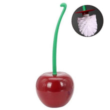 Load image into Gallery viewer, Cute Cherry Toilet Brush and holder a sweet Bathroom Accessory
