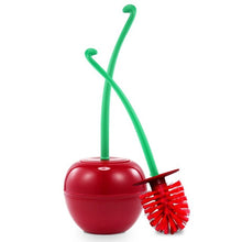 Load image into Gallery viewer, Cute Cherry Toilet Brush and holder a sweet Bathroom Accessory
