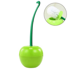 Load image into Gallery viewer, Cute Cherry Toilet Brush and holder a sweet Bathroom Accessory
